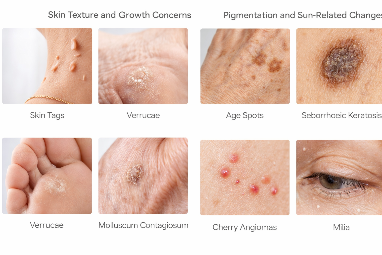 A calm, serene image of a skincare consultation in a modern clinic